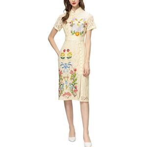 Adele Berto Womens Midi Dress